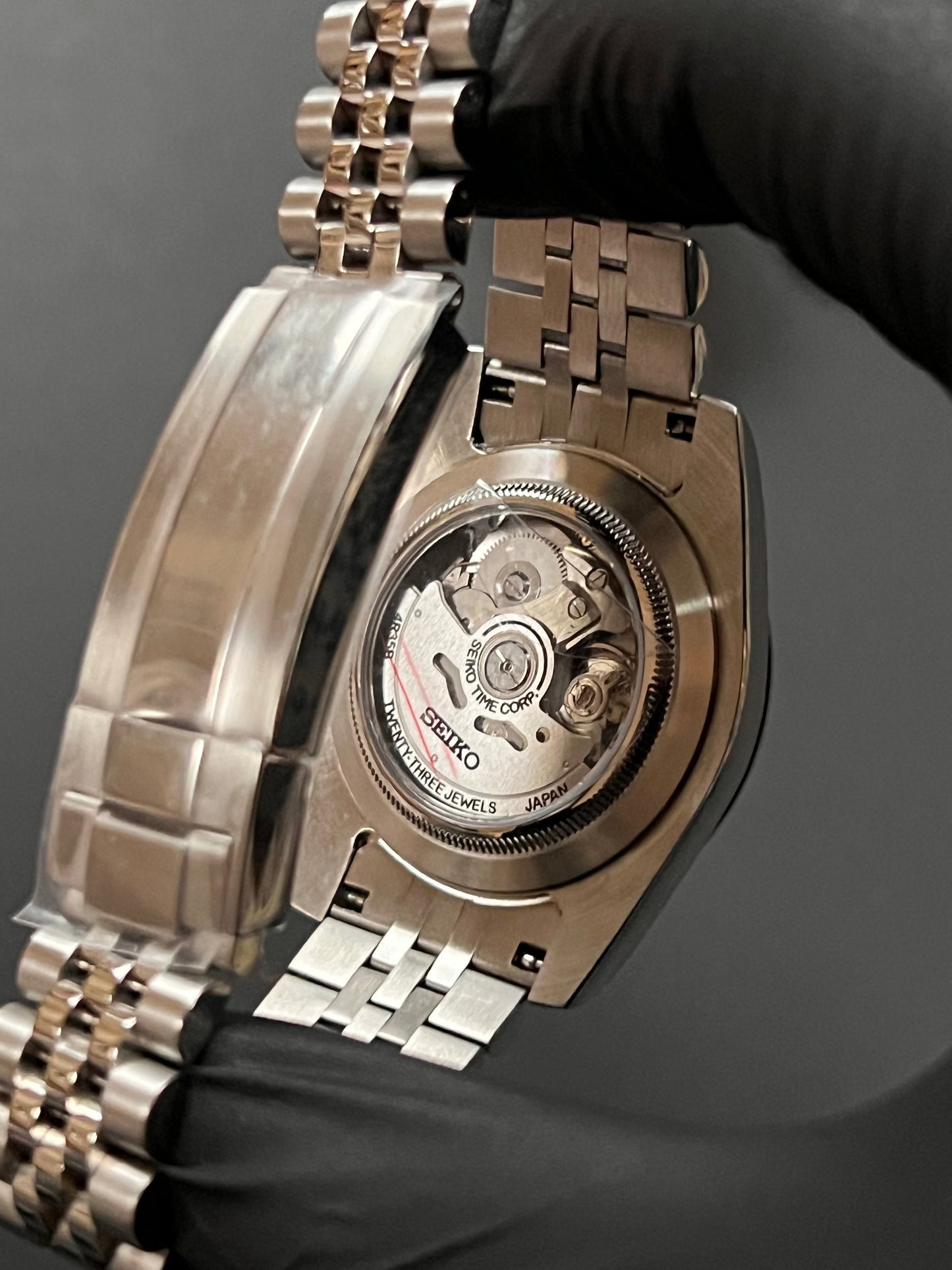 CUSTOM WATCH MOD ARABIC FACE DATEJUST NH35 AUTOMATIC